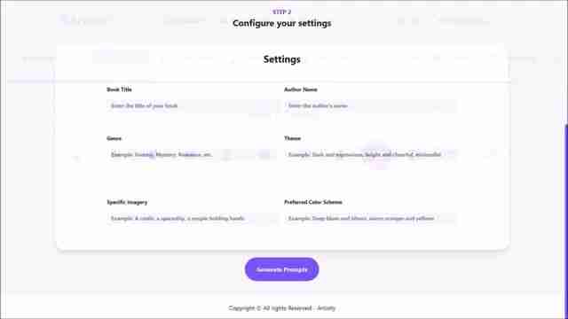 使用Artistly AI轻松创建引人注目的书籍封面