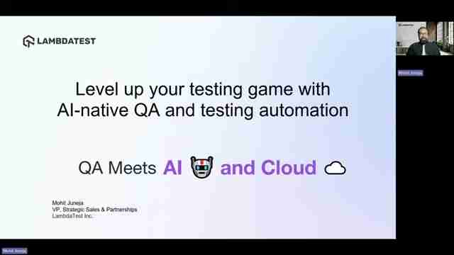LambdaTest 升级测试游戏：AI原生QA和自动化测试