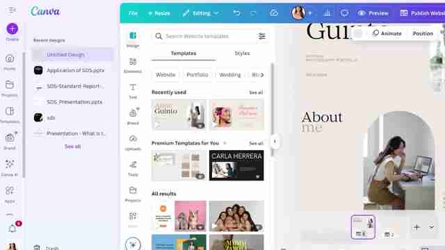 Canva AI网站构建器终极指南：轻松创建专业网站