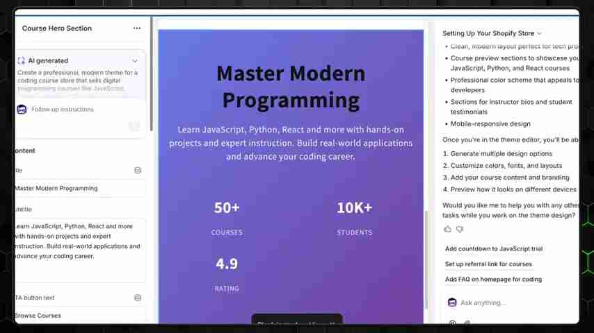 AI网站生成器终极指南：Wix, Hostinger, Shopify全面测评