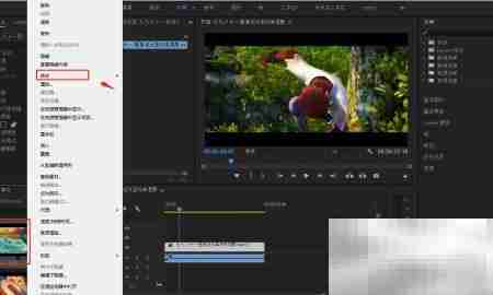 PR如何调整素材帧速率