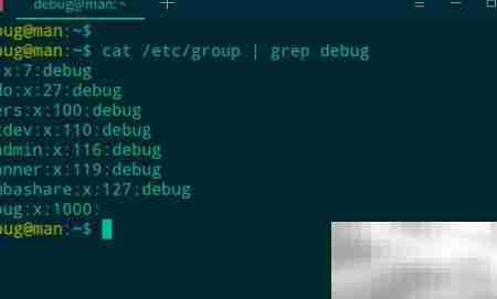 deepin 20查看用户所属组方法