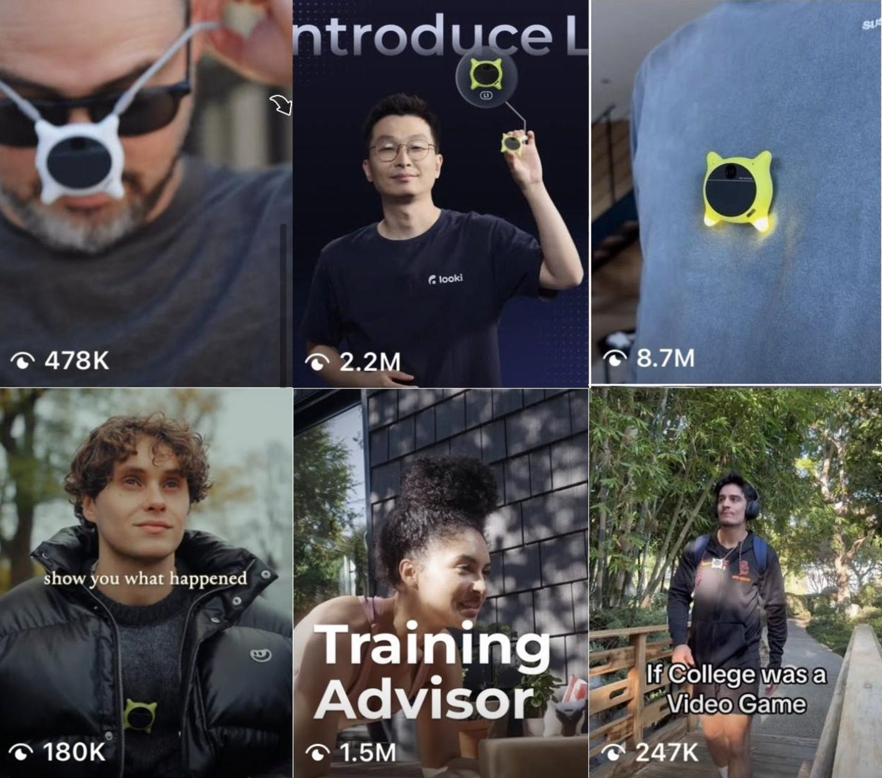 AI 硬件公司 Looki 完成超 2000 万美元 A 轮融资