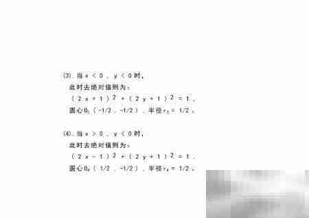 (2|x|-1)?+(2|y|-1)?=1图像解析