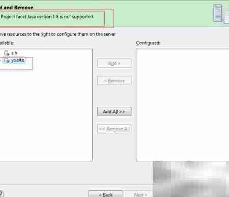 Java 1.8 不受支持