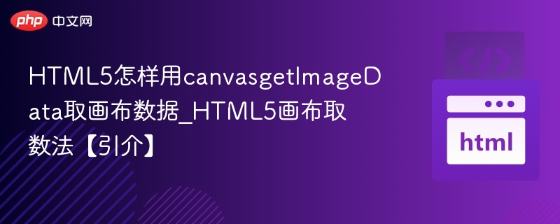HTML5怎样用canvasgetImageData取画布数据_HTML5画布取数法【引介】