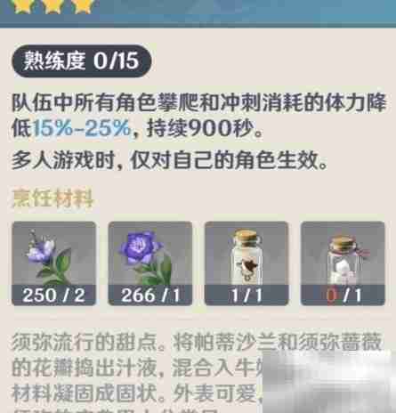 原神3.1食谱位置一览