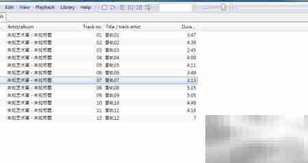 Foobar2000提取CUE分轨