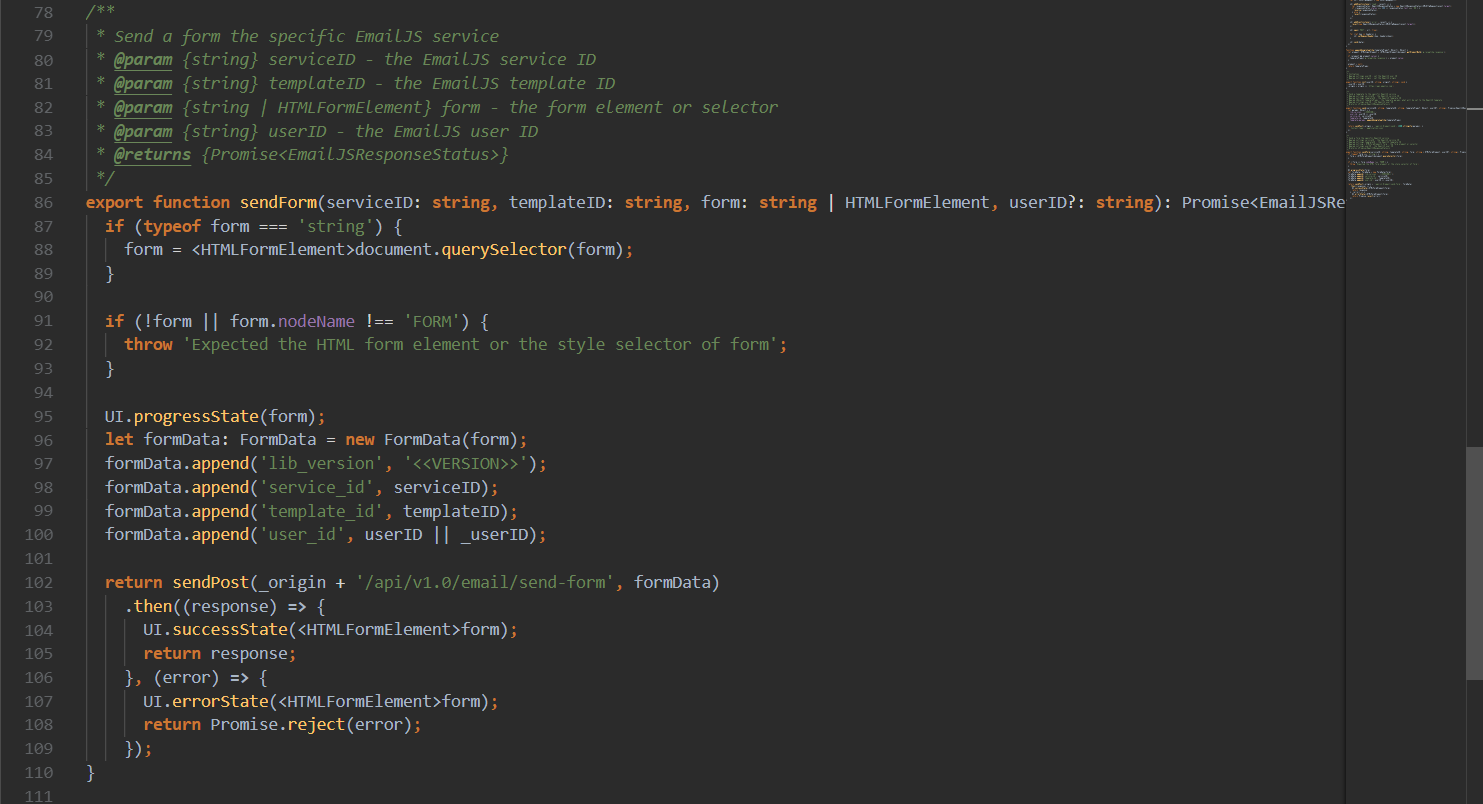 Webstorm IntelliJ Darcula Theme Preview