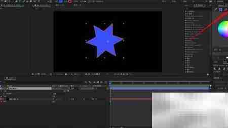 AE中用Motion改变形状颜色