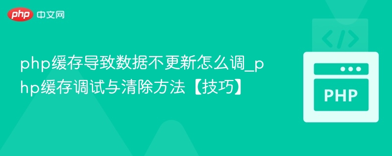 php缓存导致数据不更新怎么调_php缓存调试与清除方法【技巧】