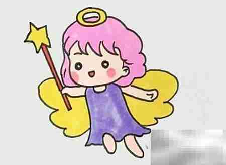 小天使简笔画:可爱萌娃手绘教程