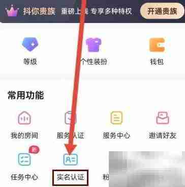 抖你实名认证操作指南