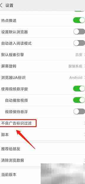 高速浏览器广告过滤开启指南