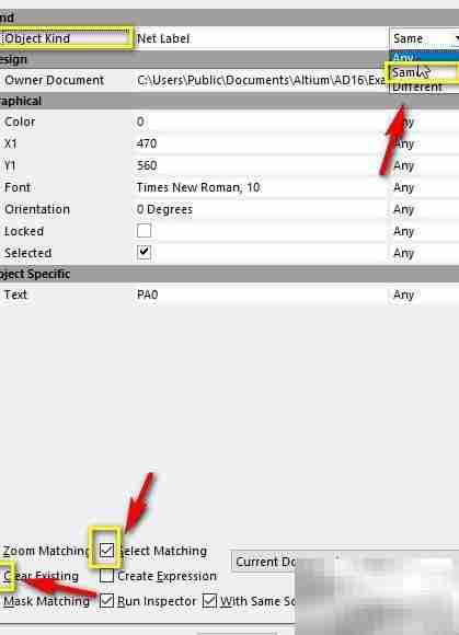 AD批量修改元件文本样式