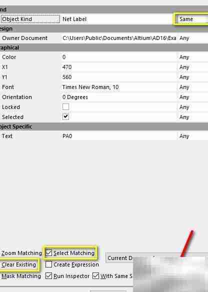 AD批量修改元件文本样式