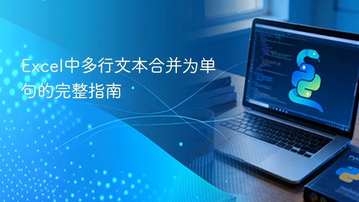 Excel中多行文本合并为单句的完整指南