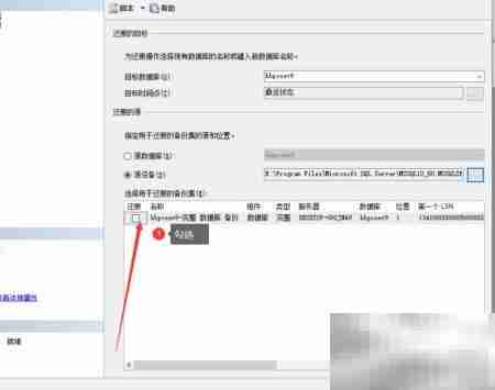 SQL2008数据库手动恢复
