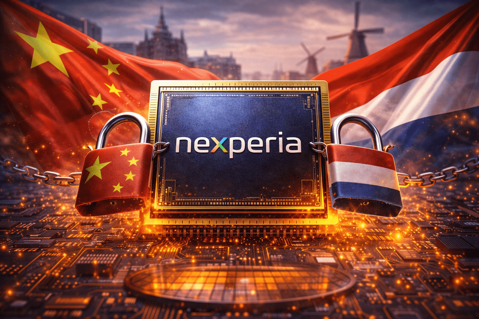 中国警告全球晶片短缺恐再现 Nexperia争议持续升温