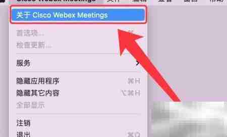 如何查看Webex Meetings版本