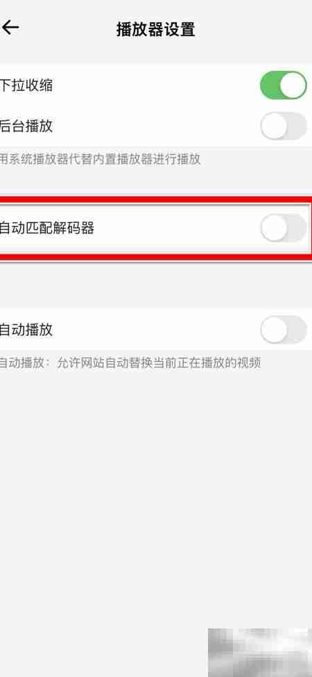 鲨鱼浏览器自动匹配解码器