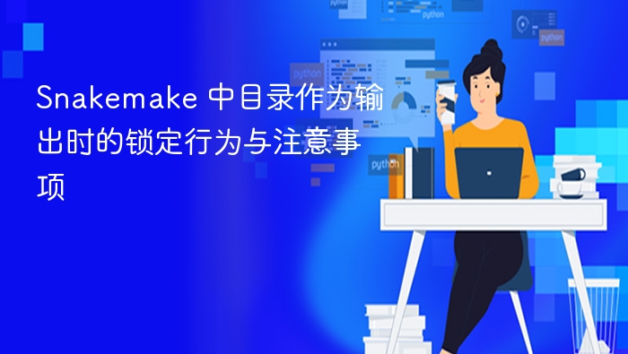 Snakemake 中目录作为输出时的锁定行为与注意事项
