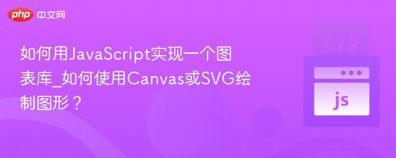 如何用JavaScript实现一个图表库_如何使用Canvas或SVG绘制图形?