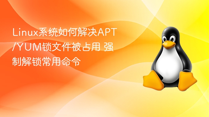 Linux系统如何解决APT/YUM锁文件被占用 强制解锁常用命令