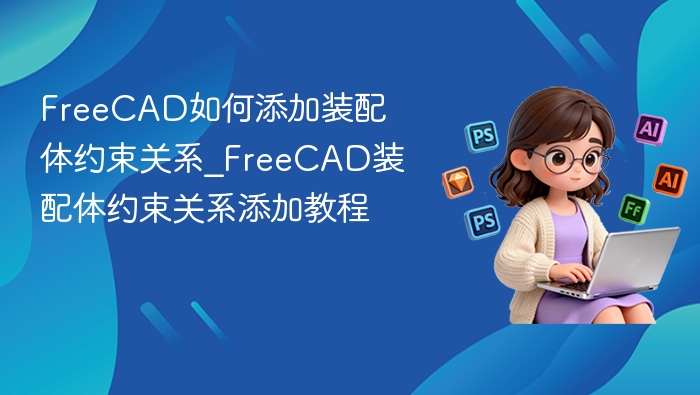 FreeCAD如何添加装配体约束关系_FreeCAD装配体约束关系添加教程