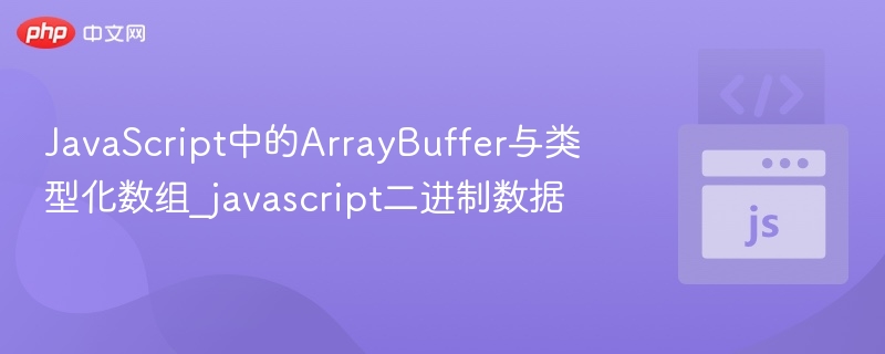 JavaScript中的ArrayBuffer与类型化数组_javascript二进制数据
