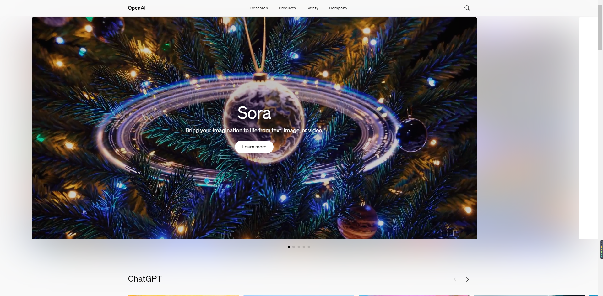 OpenAI视频生成Sora官方网址