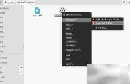 Linux播放本地SWF文件方法