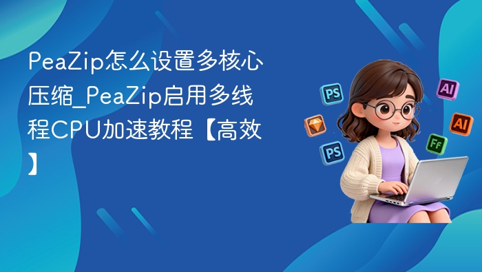 PeaZip怎么设置多核心压缩_PeaZip启用多线程CPU加速教程【高效】