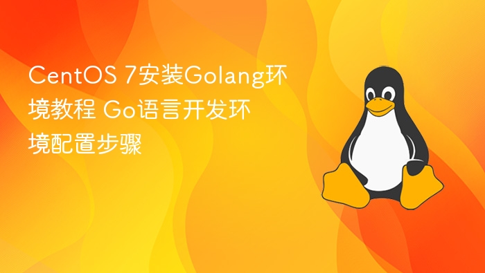 CentOS 7安装Golang环境教程 Go语言开发环境配置步骤