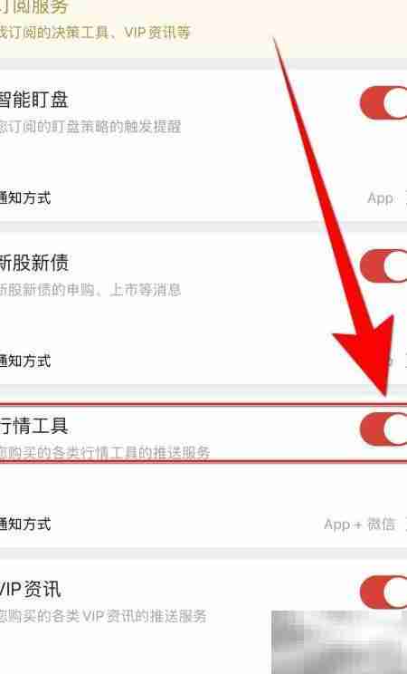 东方赢家行情工具启用设置