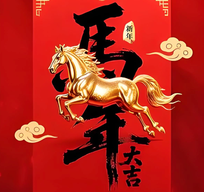 2026马年简短八字祝福语：干净利落的马年四字成语对仗