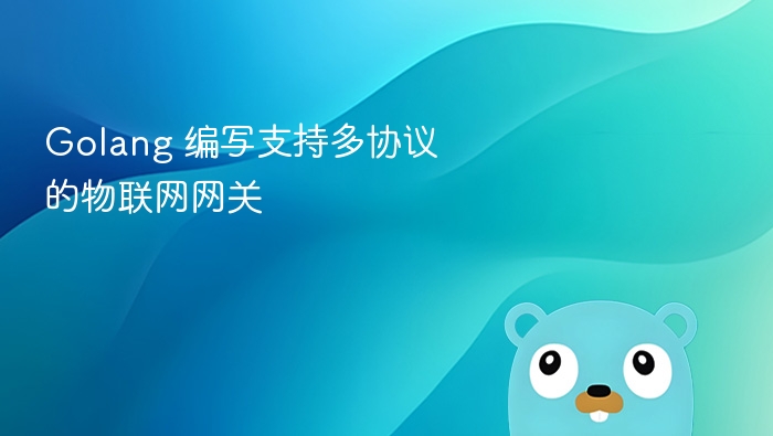 Golang 编写支持多协议的物联网网关
