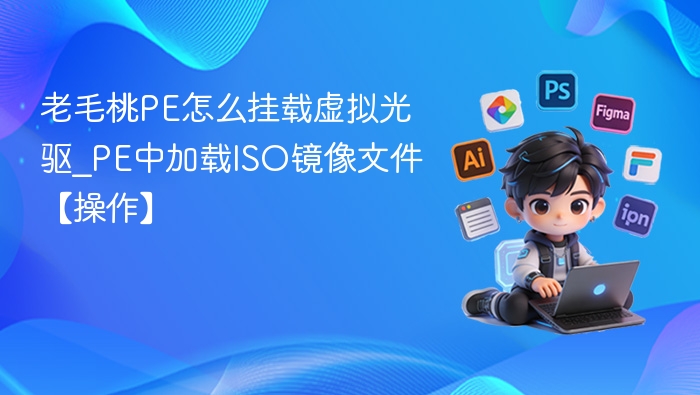 老毛桃PE怎么挂载虚拟光驱_PE中加载ISO镜像文件【操作】
