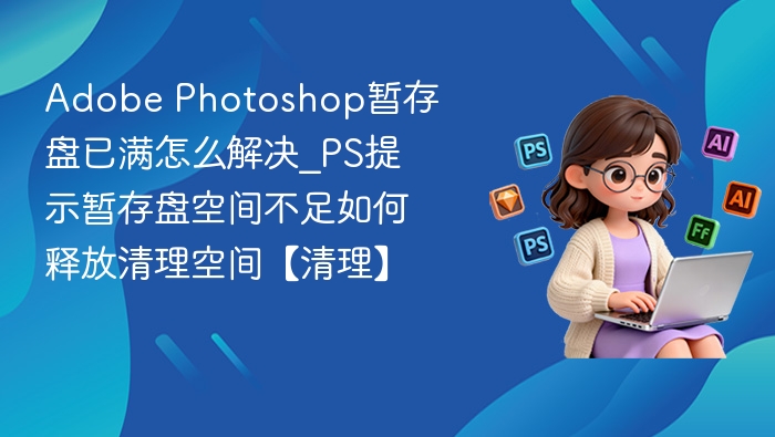 Adobe Photoshop暂存盘已满怎么解决_PS提示暂存盘空间不足如何释放清理空间【清理】
