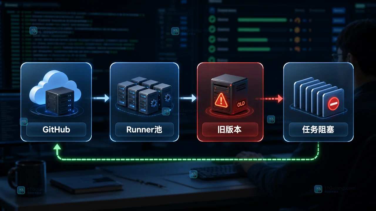 Go 项目用 GitHub Actions 自托管 runner：版本强制执行前该怎么整理 CI
