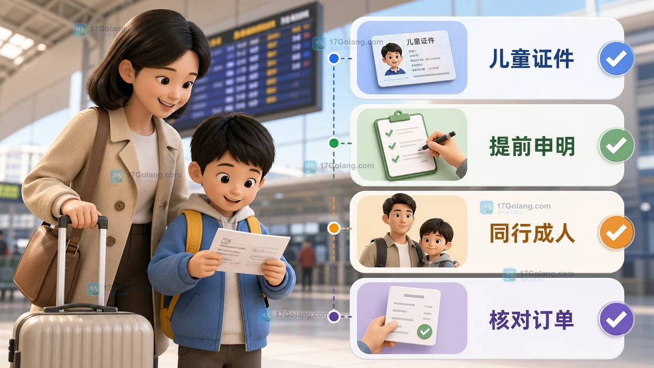 儿童坐高铁要带身份证吗？免费儿童和优惠票这样准备证件