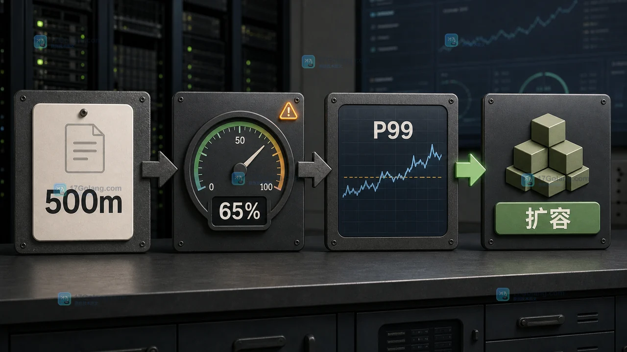 Go 服务上 Kubernetes 后 HPA 为什么不扩容：requests、CPU 和并发指标怎么选