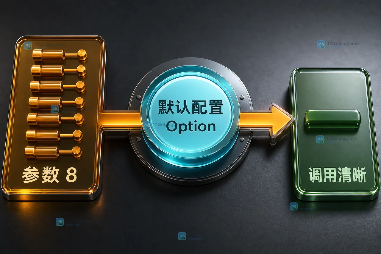 Go 配置参数越来越多怎么办：Functional Options 模式的适用边界和反例