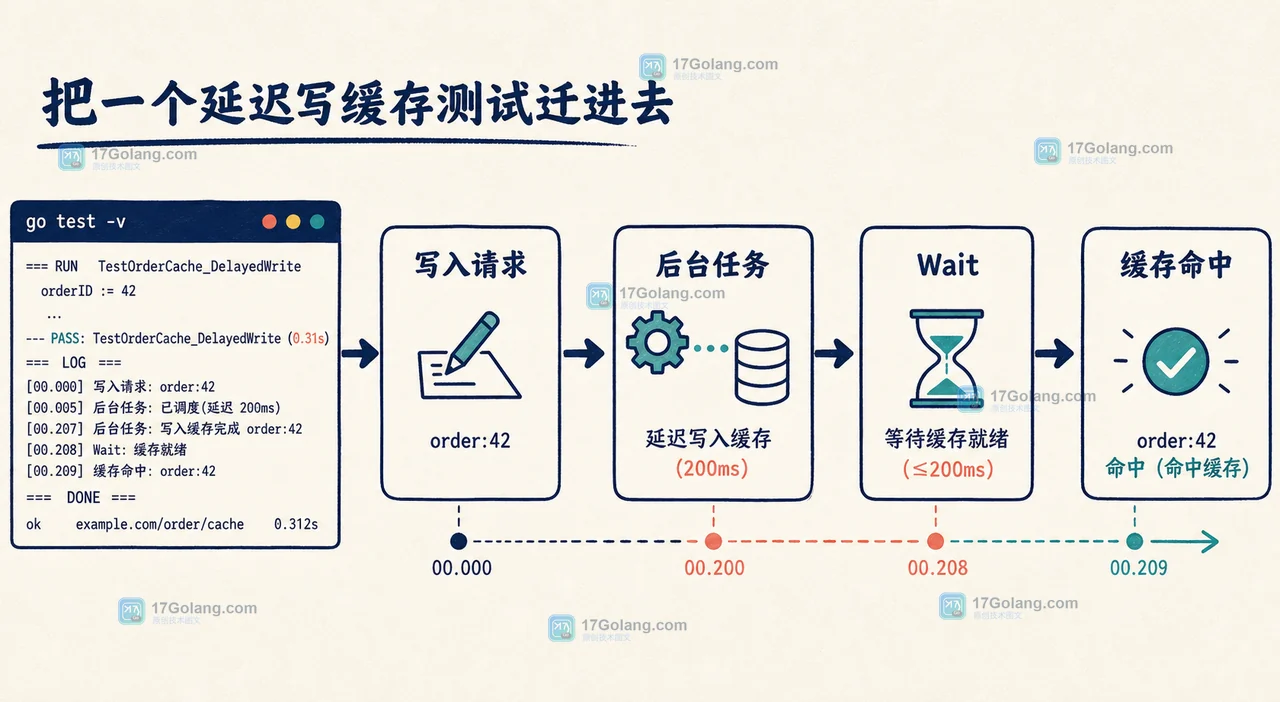 Go 1.25 testing/synctest 怎么写并发测试：用虚拟时间替掉 time.Sleep