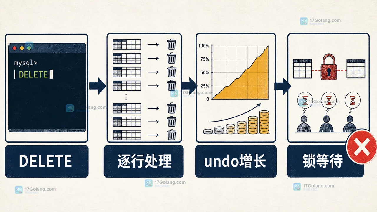 MySQL 分区表清理历史数据为何越删越慢：DROP PARTITION 的锁与回收边界