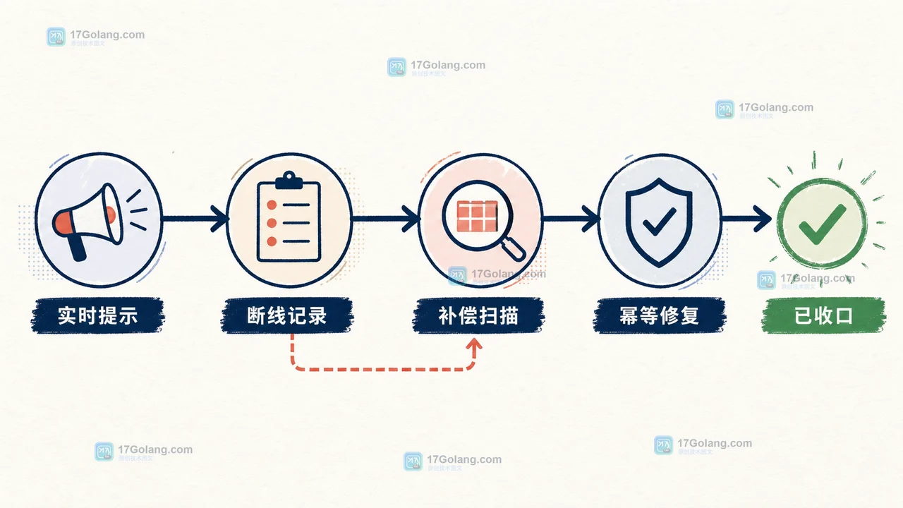 Redis 过期通知为什么会漏：Pub/Sub 丢失、配置核对与补偿扫描