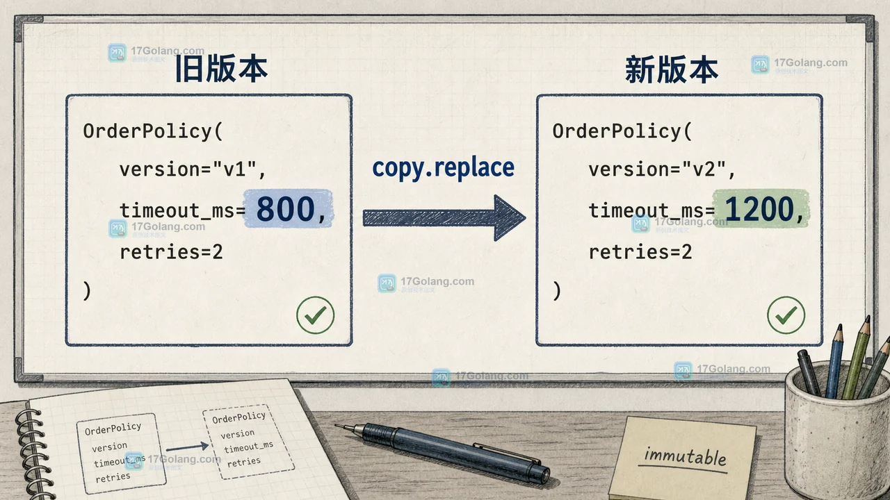 Python copy.replace() 怎么改不可变对象：dataclass、namedtuple 与 __replace__ 边界