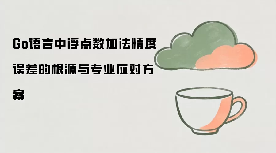 Go语言中浮点数加法精度误差的根源与专业应对方案