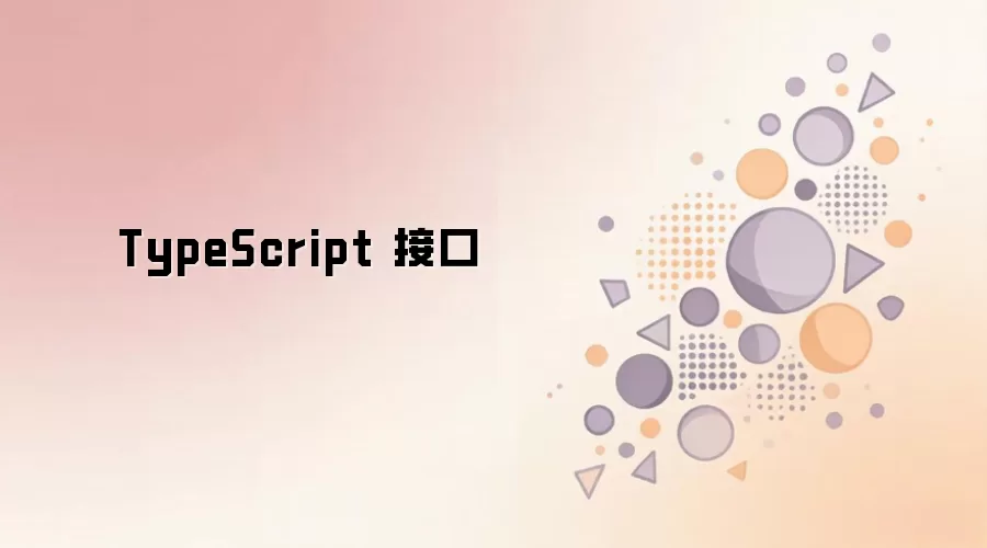 TypeScript 接口