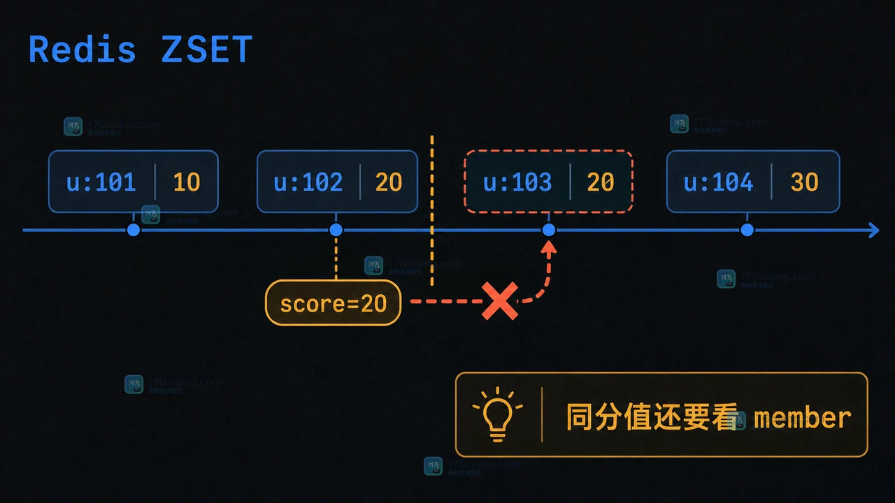Redis ZSET 同分值成员在仅保存 score 的分页游标下被跳过